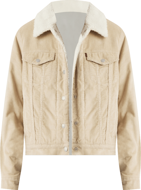 Women's Original Denim Trucker with Sherpa Lining