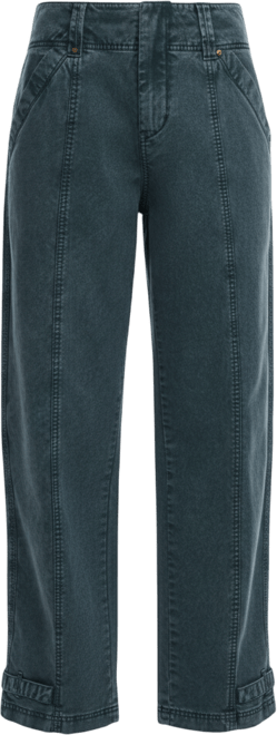 Women's Straight denim pants with seams