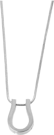 Horse Shoe Petal Pendant