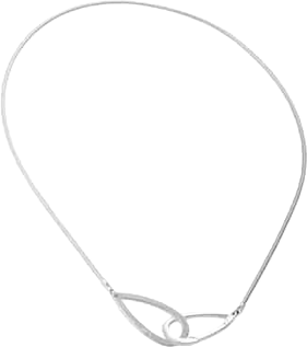 Large Linked Petal Pendant