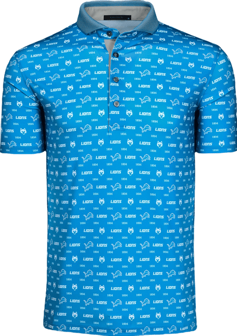 Greyson x Detroit Lions G.O.A.T Golf Polo - Carl's Golfland