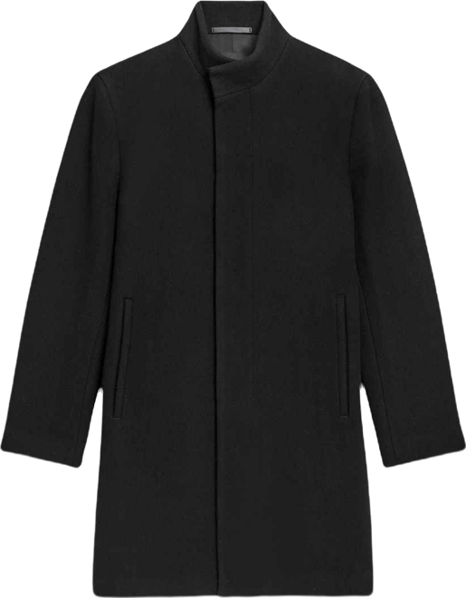 Theory Belvin Wool Coat | Bloomingdale's