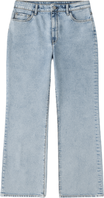 Plus Size - Perfect Wide Leg Glitter-Coated Jean - Torrid