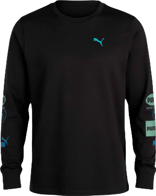 Stacked Logos Ls Tee