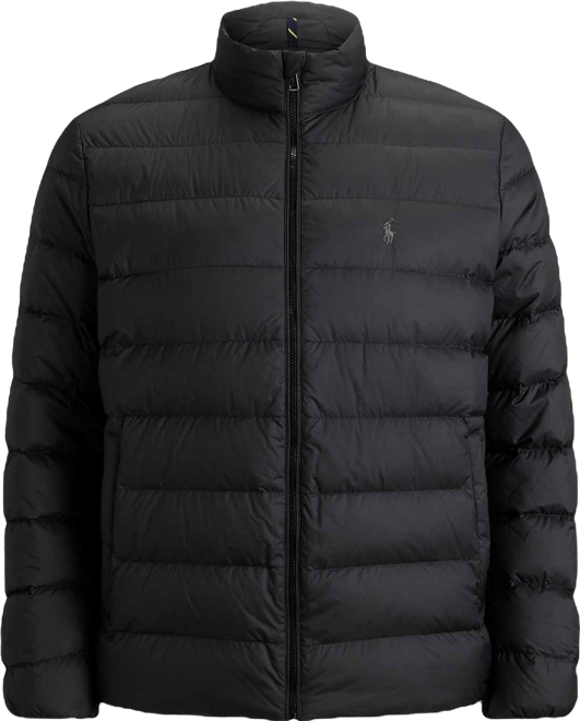 Men's Big & Tall Packable Mock Neck Jacket