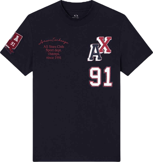 Men's Multi Badge Logo T-Shirt