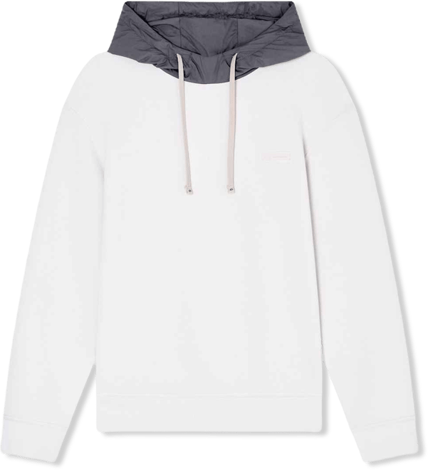 Men's Cozy Lab Color Block Pique Hoodie Sweatshirt