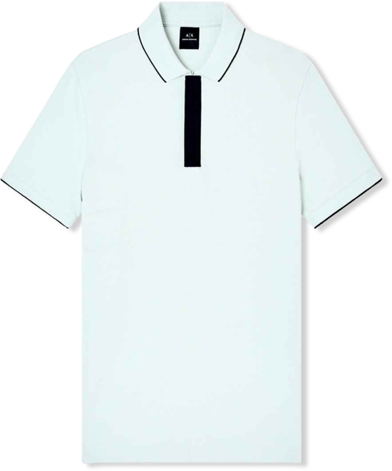 Men's Grosgrain Logo Polo Shirt