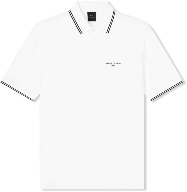 Men's Jersey With Collar Tipping Polo Shirt