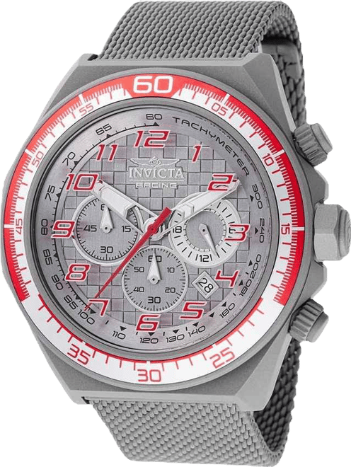 Men's 47904  Racing Quartz Chronograph Grey Dial Watch