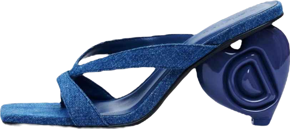 Women's Heart heel sandal