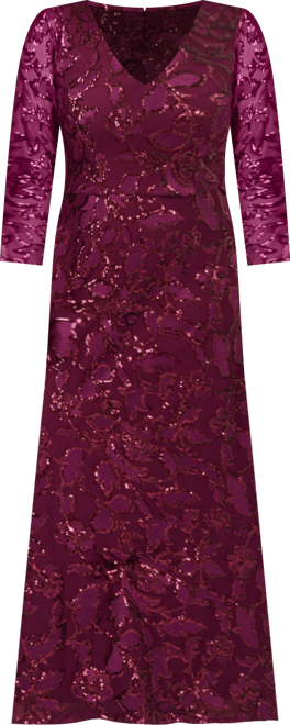 Plus Size Sequin Stretch Mermaid Gown