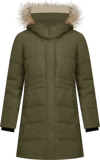 Women's Hooded Puffer Coat