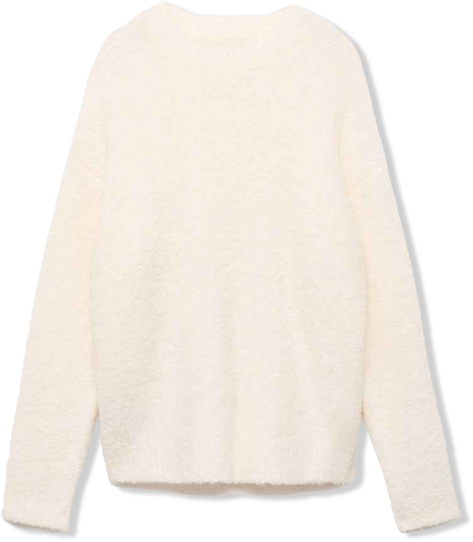 Women's Boucle-Effect Pajama Sweater