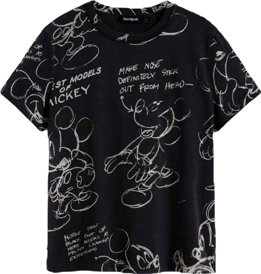 Women's Mickey Sketch T-shirt