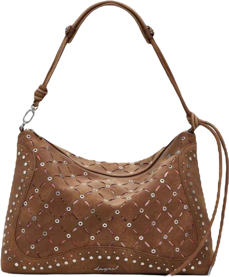 Women's Medium cut-out faux leather bag