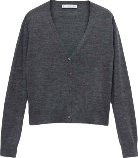 Women's Wool V-Neck Cardigan