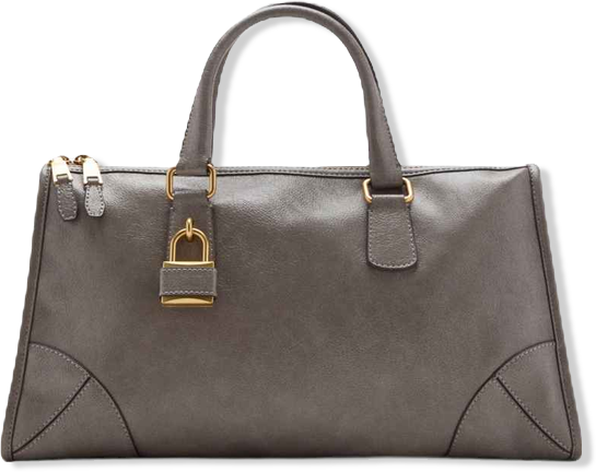 Women's Rectangular Handles Handbag