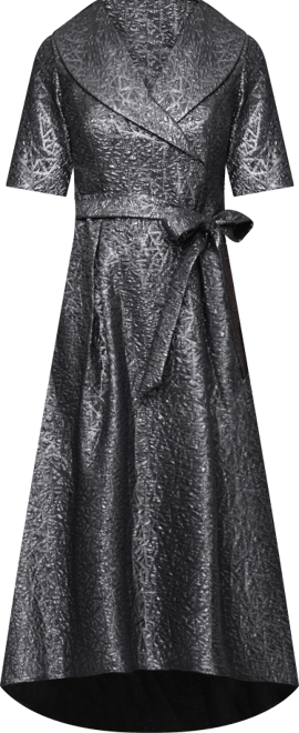 Petite Textured A-Line Dress