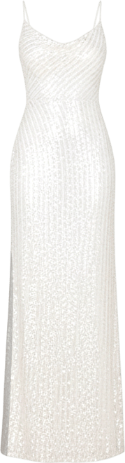 Women's Tiffany Sequin Bridal Gown