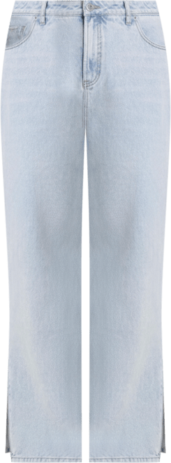 Women's Side Zip Loose Jean