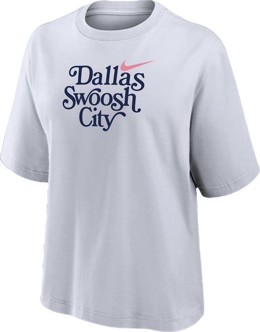 Nike Swoosh Cities Dallas Women's Short-Sleeve Boxy T-Shirt