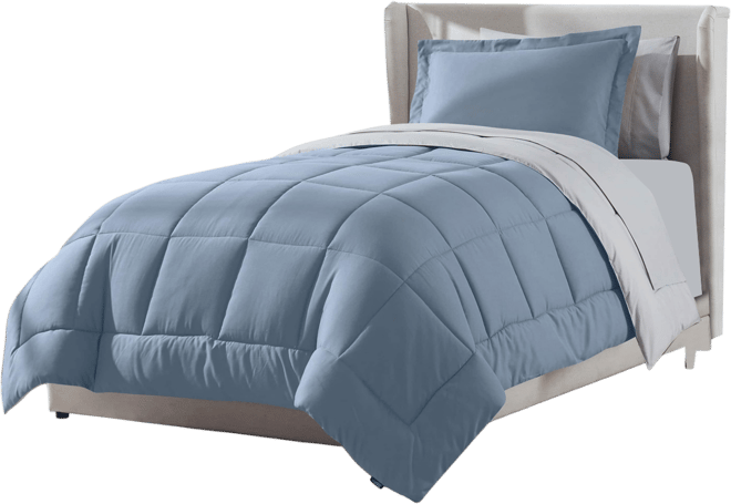 Luxury Soft Reversible 5-Pc. Comforter Set, Twin Xl