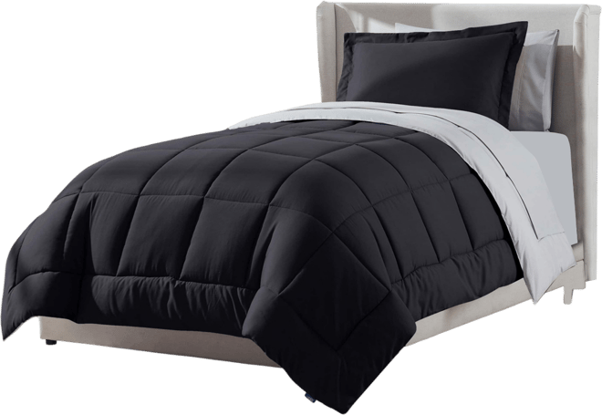 Luxury Soft Reversible 5-Pc. Comforter Set, Twin Xl