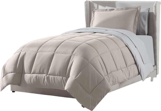 Luxury Soft Reversible 5-Pc. Comforter Set, Twin Xl
