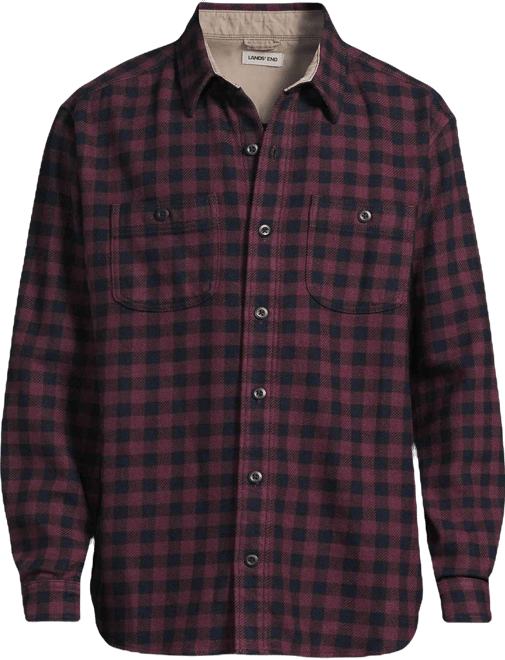 Men's Long Sleeve Authentic Flannel Shirt