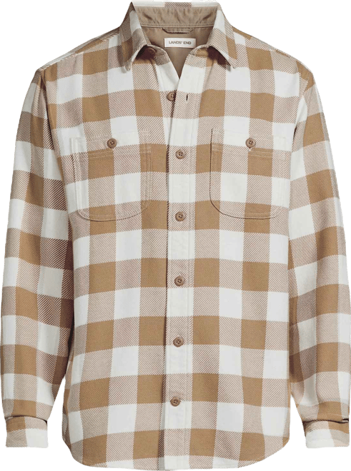 Men's Long Sleeve Authentic Flannel Shirt