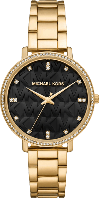 Women's Pyper Three-Hand Gold-Tone Stainless Steel Bracelet Watch 38mm