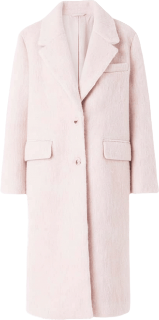 Women's Oversize Single-breasted Long Coat