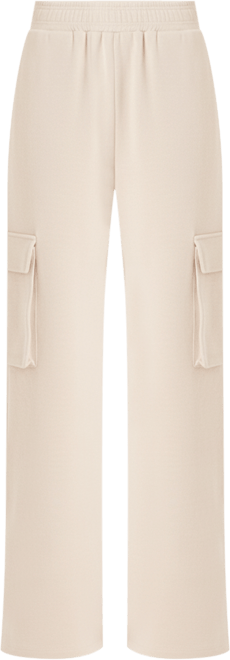 Women's Wide Knit Pants with Pockets