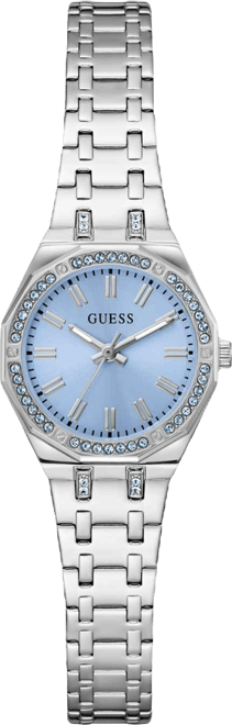 Women's Silver Tone Analog Watch, 25mm