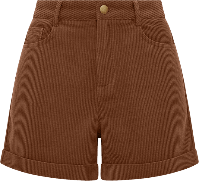 Women's Good Behavior Brown Shorts