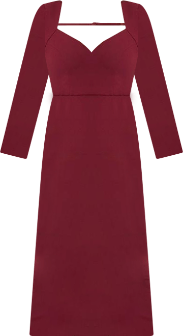 Women's Open Back Ankle Dress