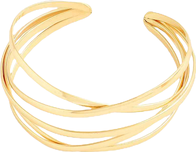 Women's Overlap Cuff Bracelet