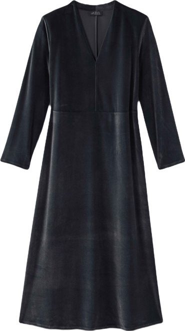 WE VELVET KNIT DRESS | JJill