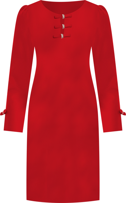 Leyland 3/4 Sleeve Shift Dress
