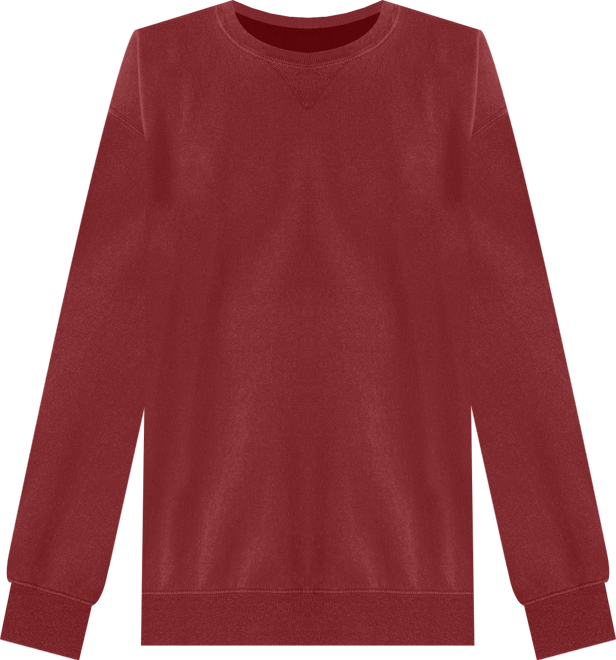 Unisex Garment Dyed Fleece Sweatshirt