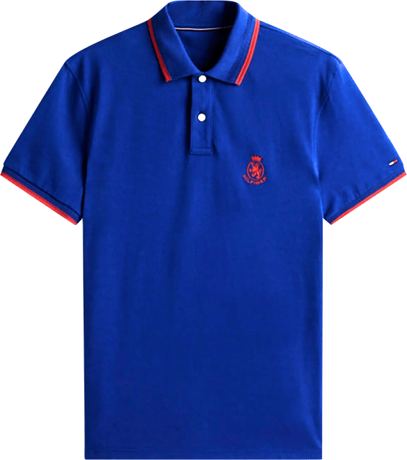 Men's Holiday Crest Regular Fit Polo Shirt
