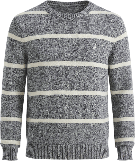 Men's Striped Crewneck Sweater