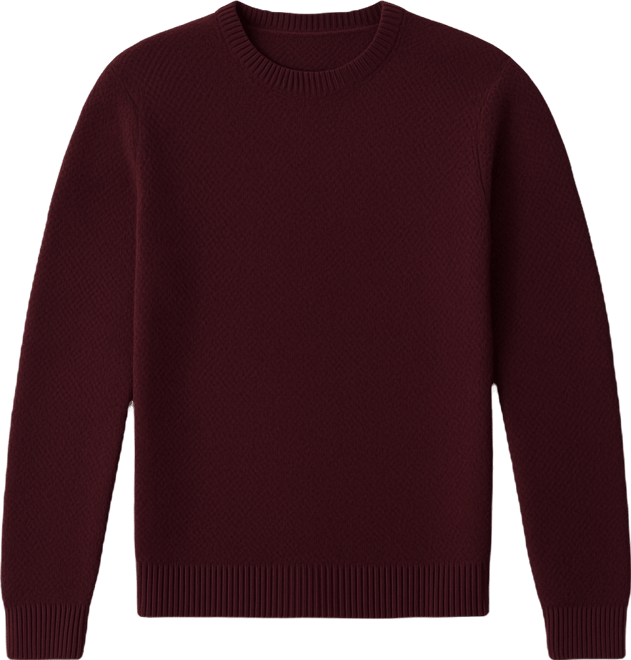 Men's Popcorn Crewneck Sweater