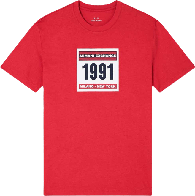 Men's Grid Box "1991" Logo T-Shirt