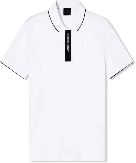 Men's Grosgrain Logo Polo Shirt