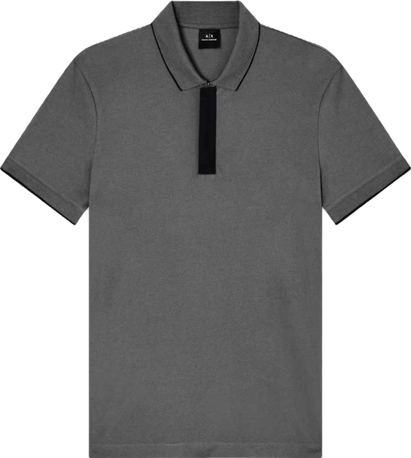 Men's Grosgrain Logo Polo Shirt