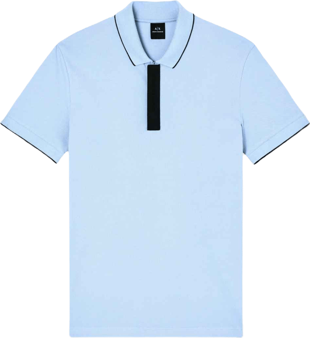Men's Grosgrain Logo Polo Shirt