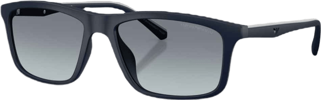Men's Rectangle Sunglasses, EA4257U