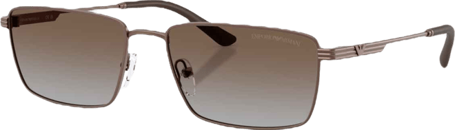 Men's Rectangle Sunglasses, EA2169